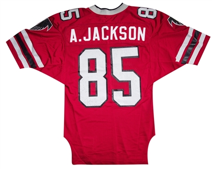 1984 Alfred Jackson Game Used Atlanta Falcons Home Jersey 
